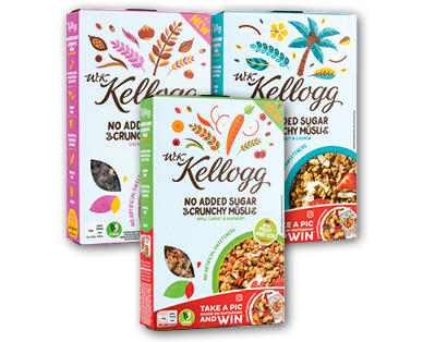 KELLOGG'S(R) No Added Sugar Crunchy Müesli