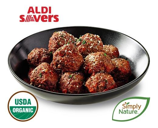 Simply Nature 
 Fresh Family Pack Organic Grass-Fed 85/15 Ground Beef