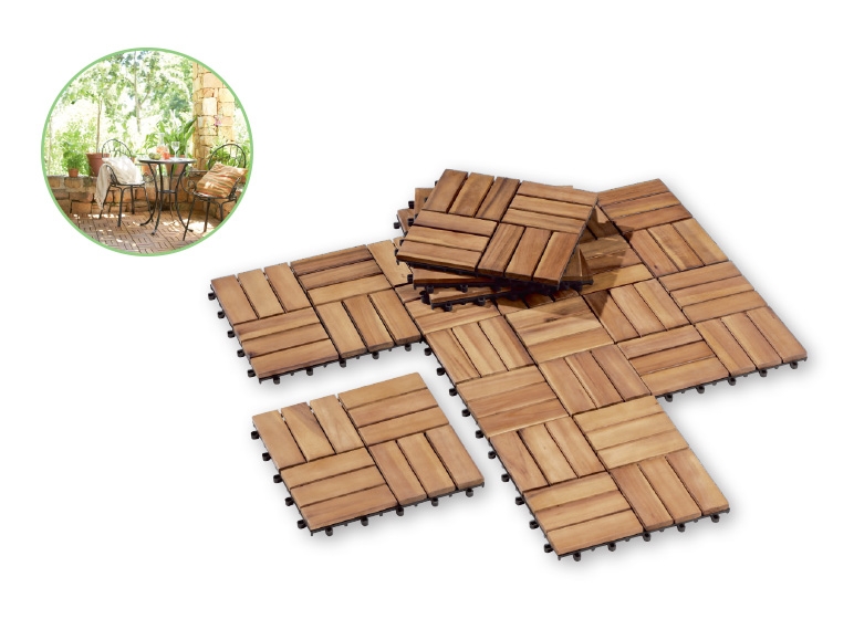 Florabest(R) Wooden Tiles