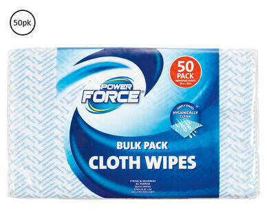 Cloth Wipes Bulk 50pk