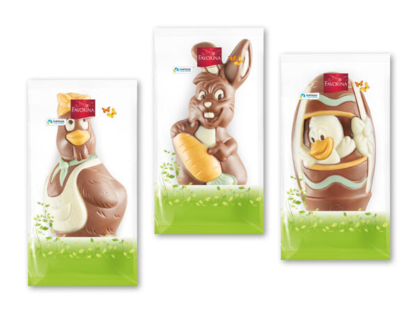 Chokolade påskefigur
