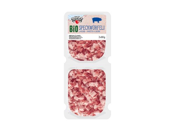 Lardons en dés bio