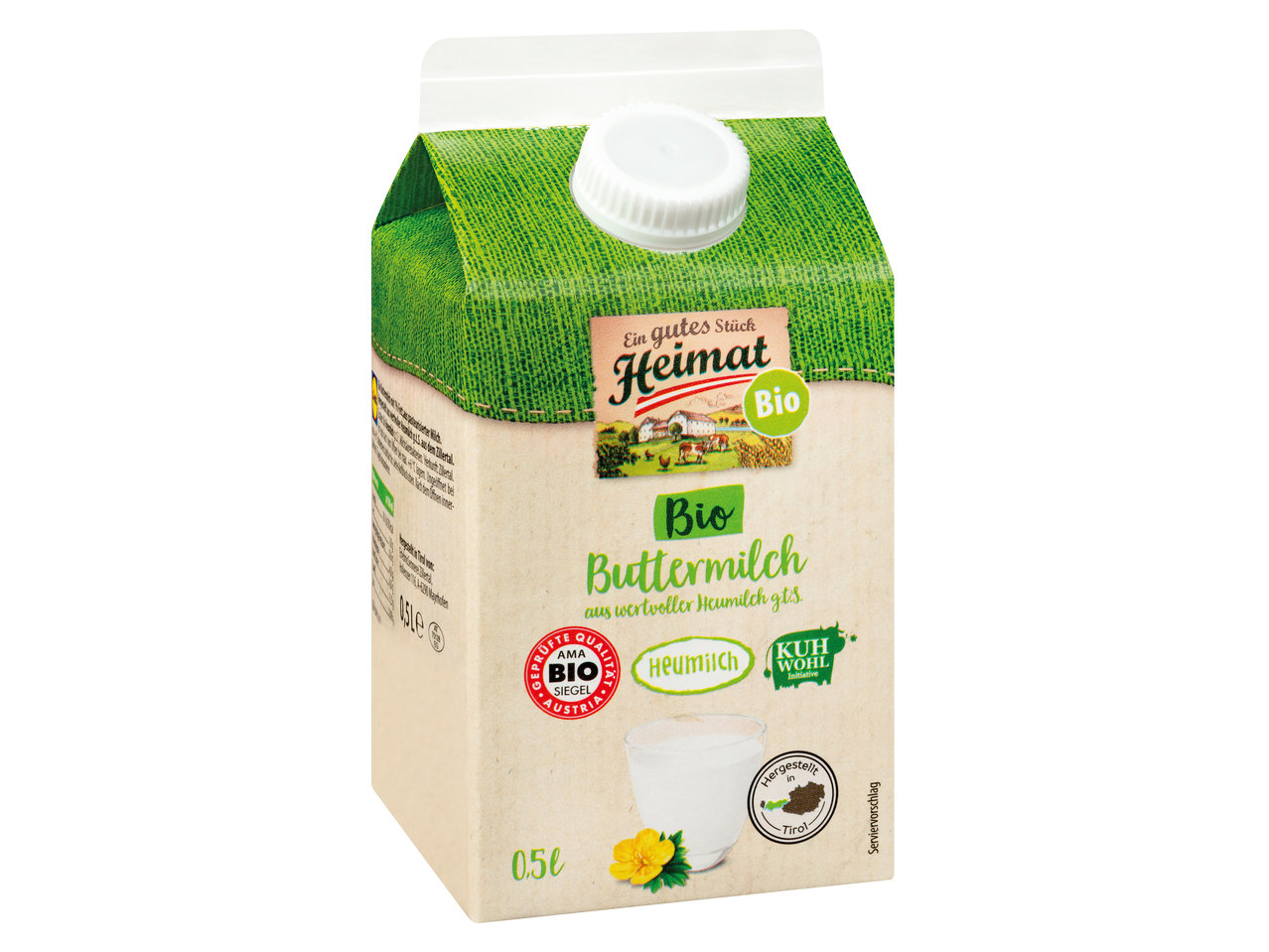 EIN GUTES STÜCK HEIMAT Bio-Buttermilch