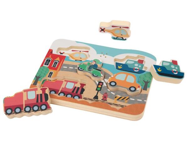 Dřevěné puzzle