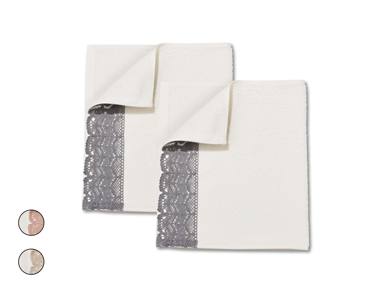 Serviette en frotté, lot de 2