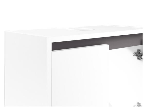 Waschbeckenunterschrank "Oslo", mit 2 Türen, weiß