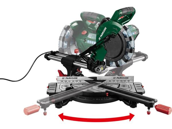 Sliding compound mitre saw