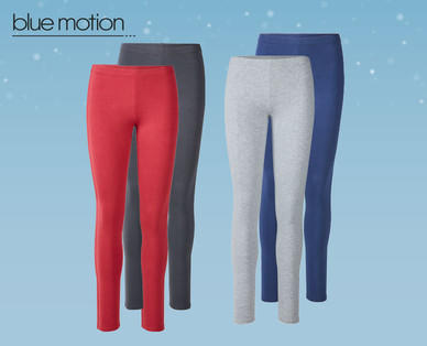 BLUE MOTION Damen-Leggings, Doppelpkg.
