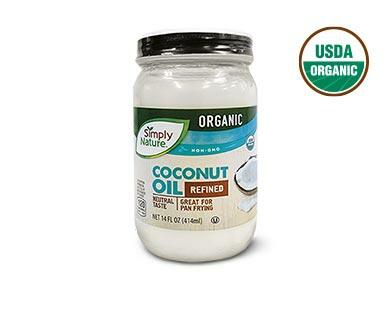 Simply Nature Organic Refined Coconut Oil