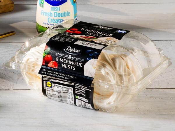 8 Meringue Nests