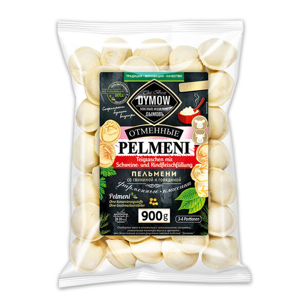Pelmeni mit Fleischfüllung