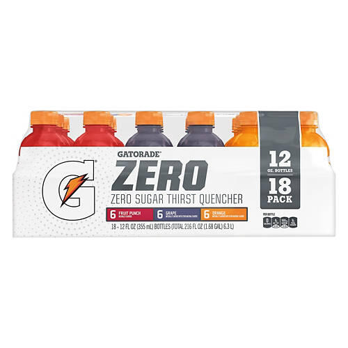 Fruit Punch Grape Orange Flavored Energy Drink - 18 pack, 12 fl oz bottle