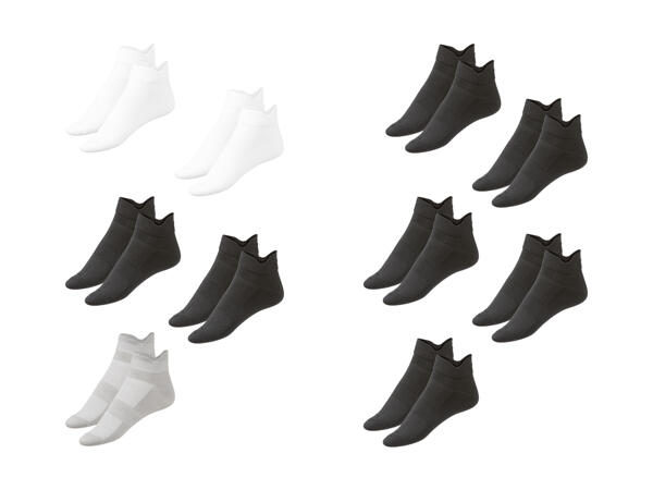 Socquettes de sport pour femme, 5 paires