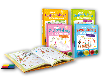 Fingerstempel-Buch