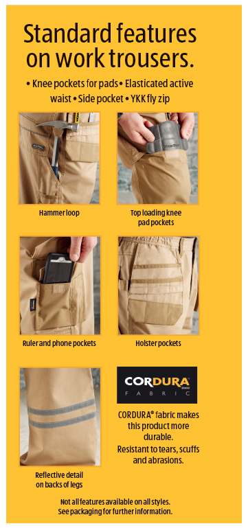 Workwear Holster Pocket Trousers