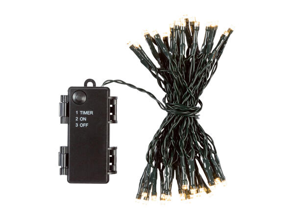 Livarno Home 50 LED Battery Operated String Lights