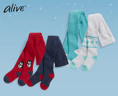 ALIVE Kinder-Thermostrumpfhose, Doppelpkg.