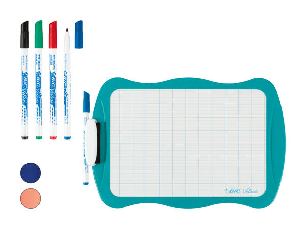 Feutres BIC pour tableau blanc, lot de 4/​petit tableau blanc