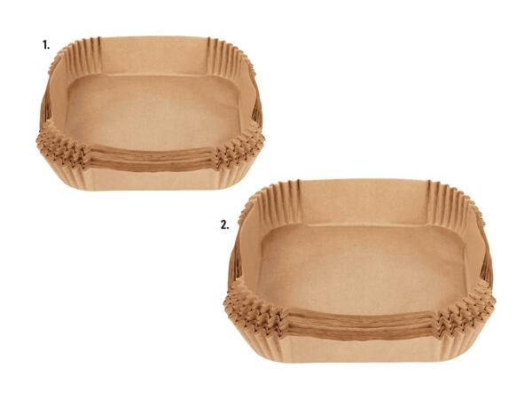 Papier cuisson pour friteuse à chaleur tournante