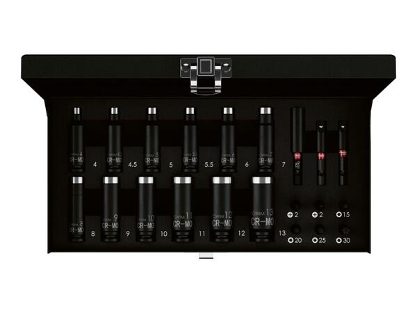 Parkside Performance Impact Socket & Bit Set - 21 Piece Set