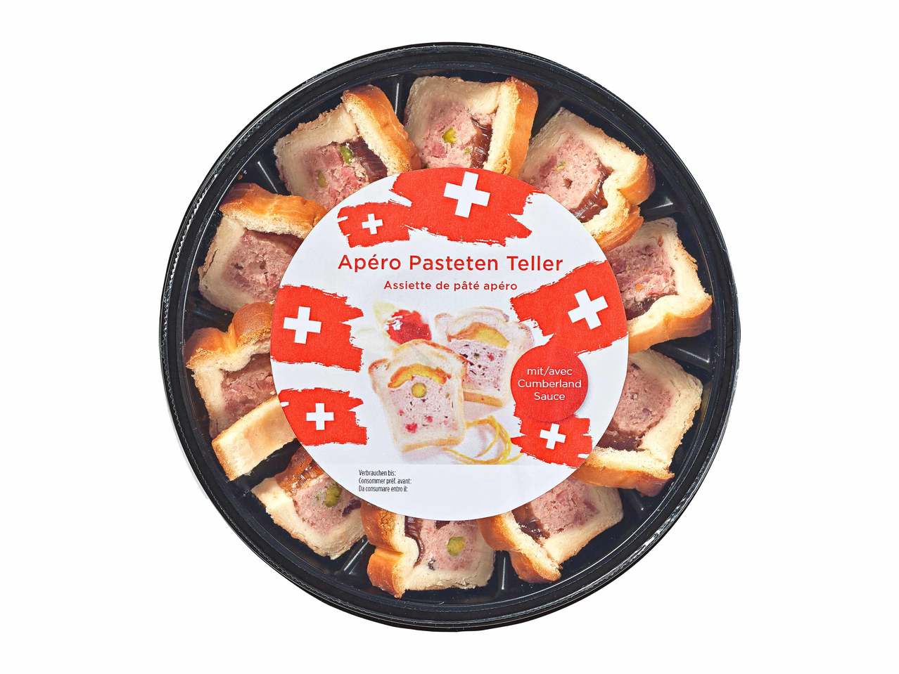 Piatto di paté del 1° agosto