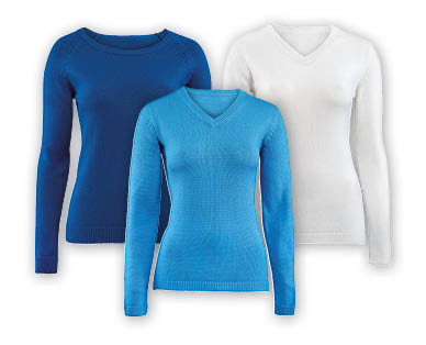 Pull-over en maille fine pour femmes BLUE MOTION COLLECTION