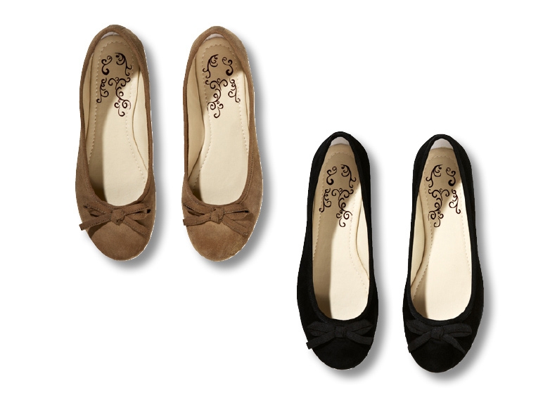 Ballerines en cuir ***Cet article est disponible uniquement en Suisse alémanique.***
