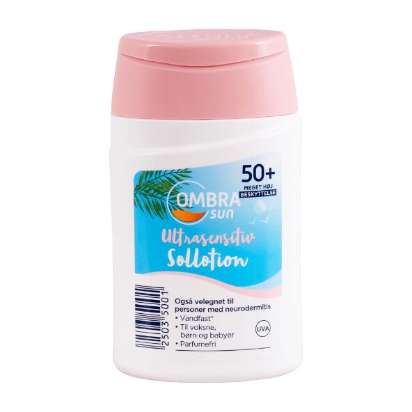 Solcreme SPF 50+ ultra sensitiv