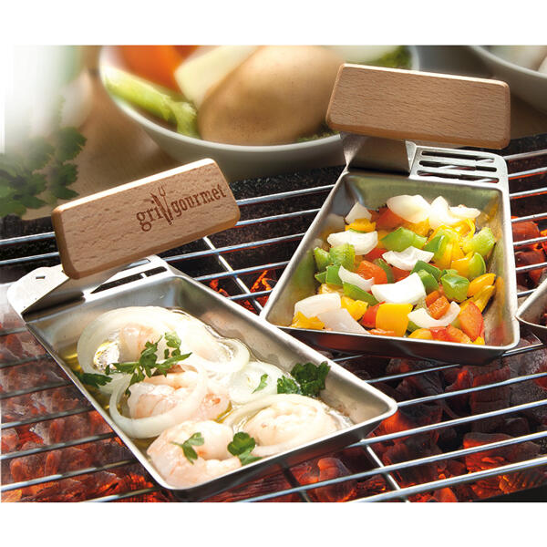 Grillpfännchen 2er-Set "Gustico"