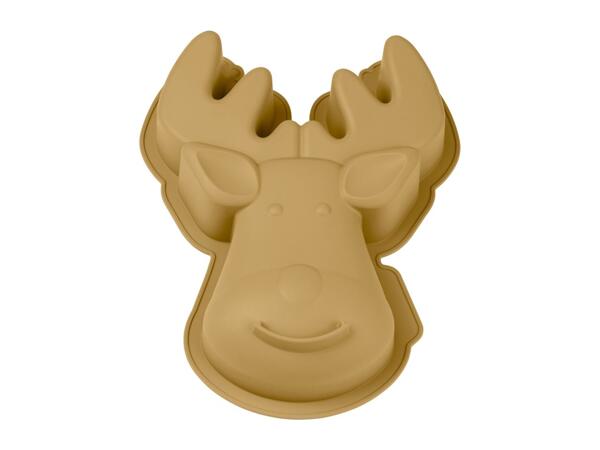 Livarno Home Christmas Silicone Baking Mould/​Chocolate Mould