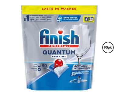 Finish Powerball Quantum Essential Dishwasher Tablets 90pk