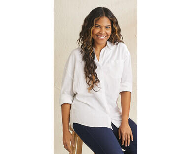 Linen Blend Top