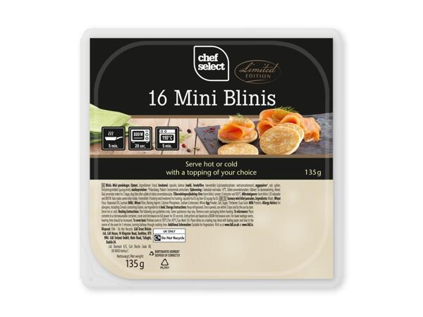 CHEF SELECT Miniblinis