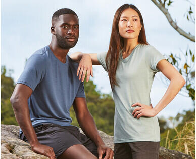 Adult's Merino Blend Short Sleeve Tee