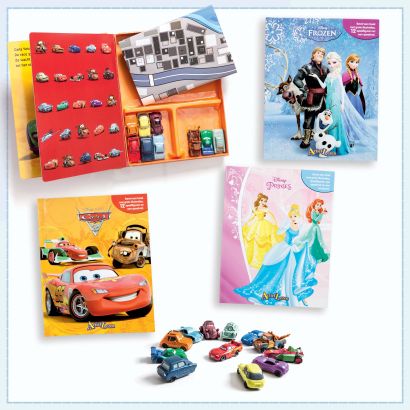 Boek met speelfiguurtjes