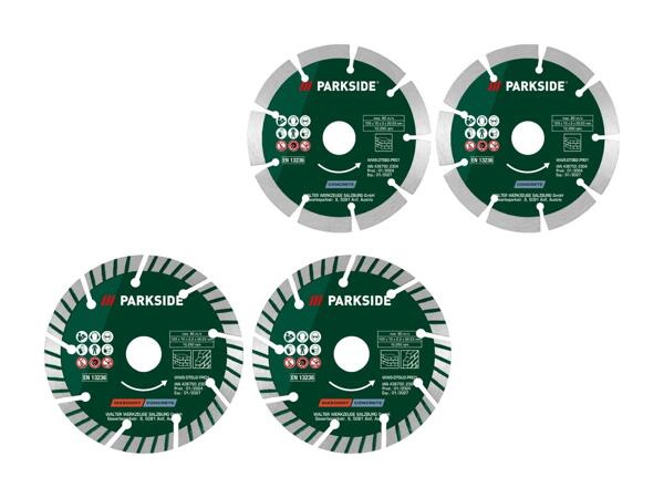 Disques à tronçonner diamantés, set de 2