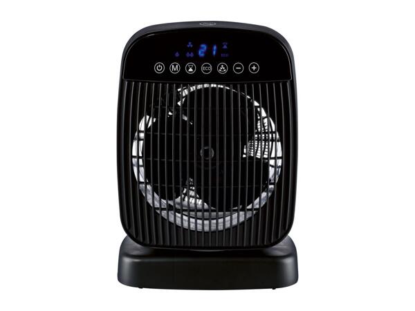 Silvercrest Fan Heater - Black