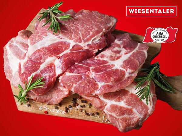 Frische Schopfsteaks