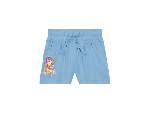 Girls' Shorts "Paw Patrol, Peppa Pig"