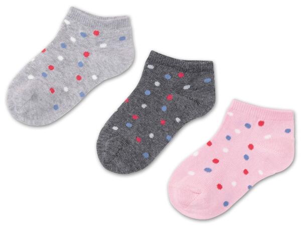 Kleinkinder Sneakersocken, 3 Paar