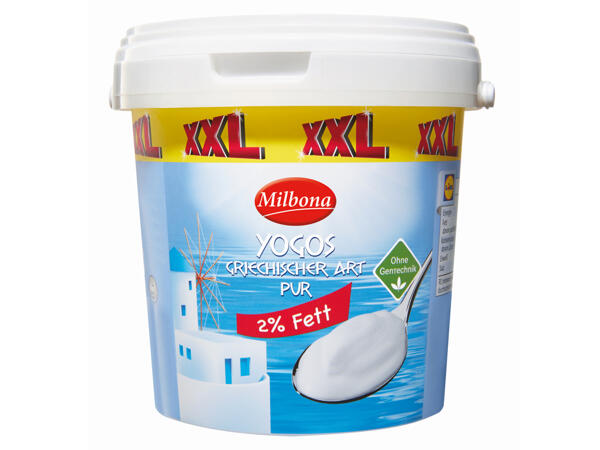 Joghurt nach griechischer Art 1000 g + 100 g gratis
