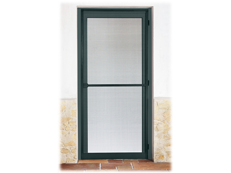 Porte moustiquaire en aluminium