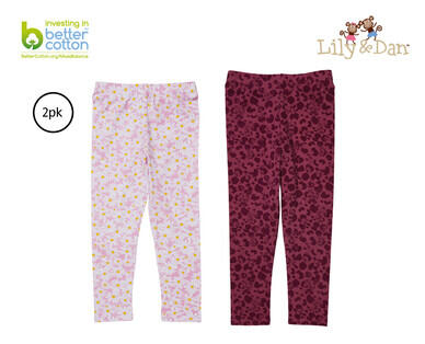 Children's Leggings 2pk