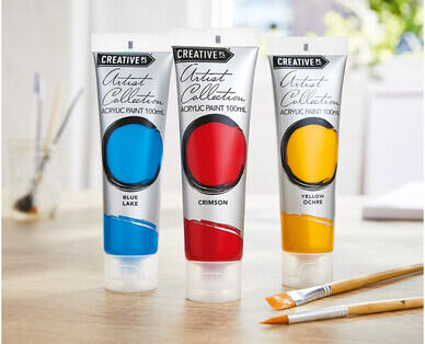 Acrylic Artist Paint Tubes 100ml