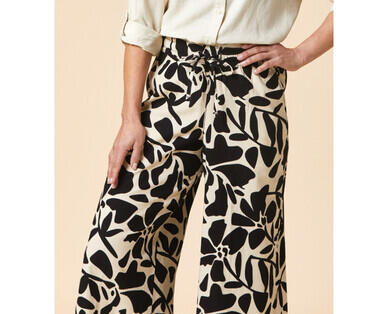 Women's Linen Blend Pants