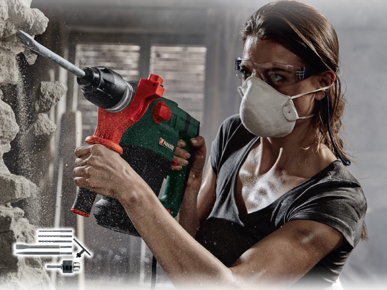 PARKSIDE 1,500W Hammer Drill