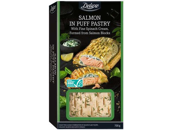 Salmon in Puff Pastry