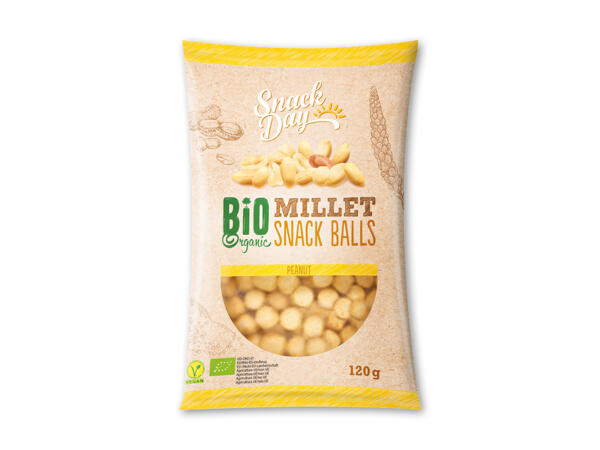 Økologiske snackkugler