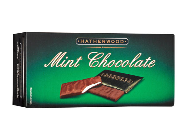 Feuilles chocolat-menthe