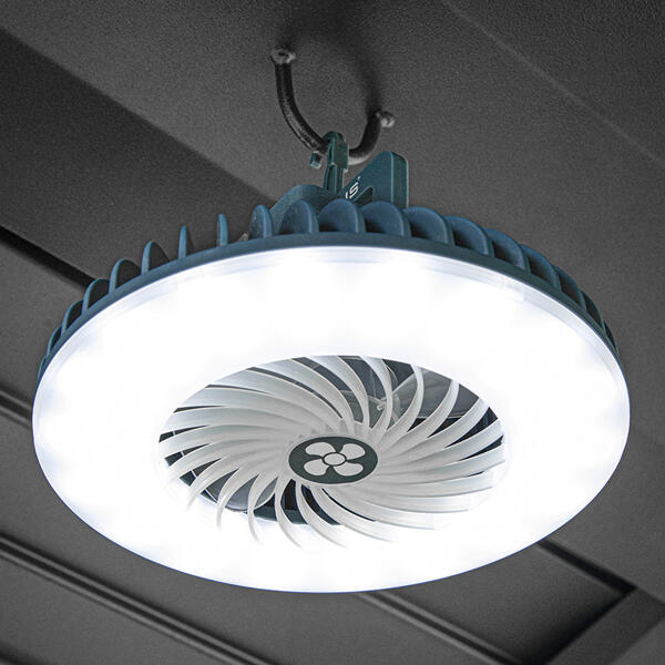 Akku-LED-Campinglicht / Ventilator